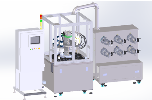 One element and two element aerosol filling machine